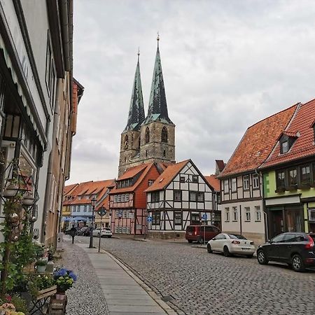 Ferienwohnung Am Mathildenbrunnen klein Quedlinburg Exterior foto